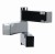 Wieszak 3 ramienny obrotowy polerowany chrom Riex XV38