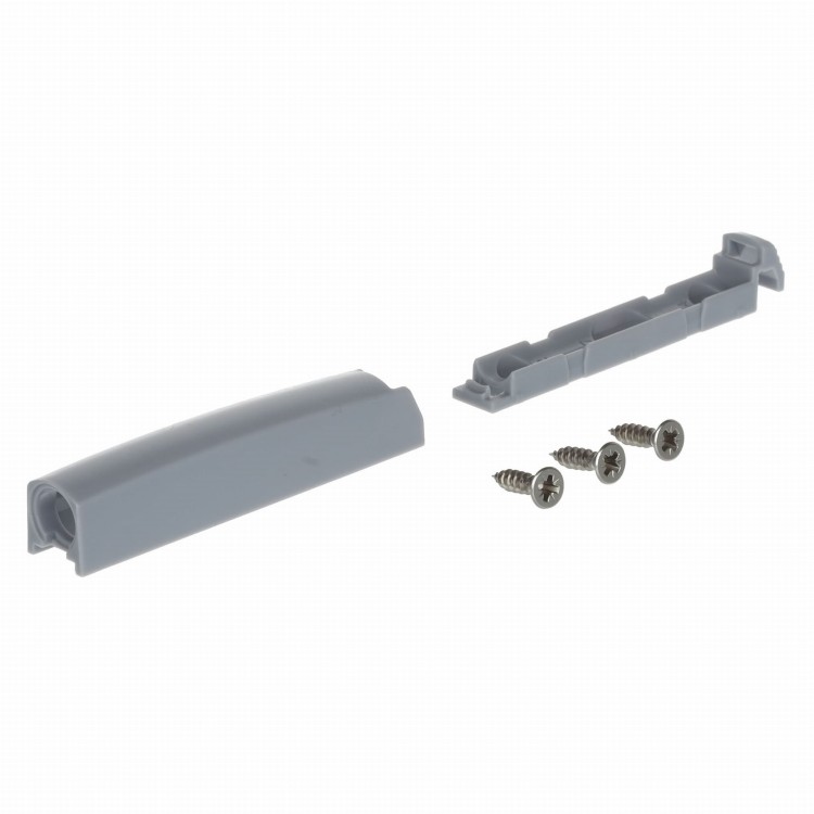 Adapter montażu zewnętrznego do push for open, szary, NK50/NK55 / adapter do montażu zewnętrznego tip-on, tipon, biały. Razem z śrubkami montażowymi. knkokucia.pl