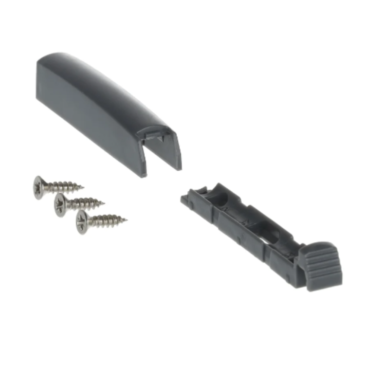 Adapter montażu zewnętrznego do push for open, antracyt, NK50/NK55 / adapter do montażu zewnętrznego tip-on, tipon, biały. Razem z śrubkami montażowymi. knkokucia.pl