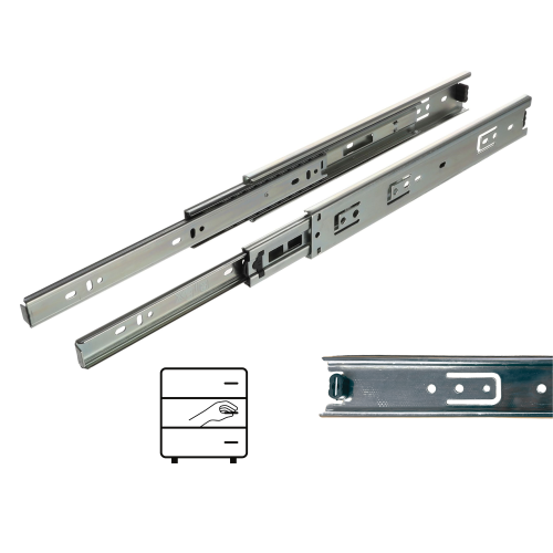 Prowadnica kulkowa H45 pełny wysuw 300 mm 30 kg Riex NB45