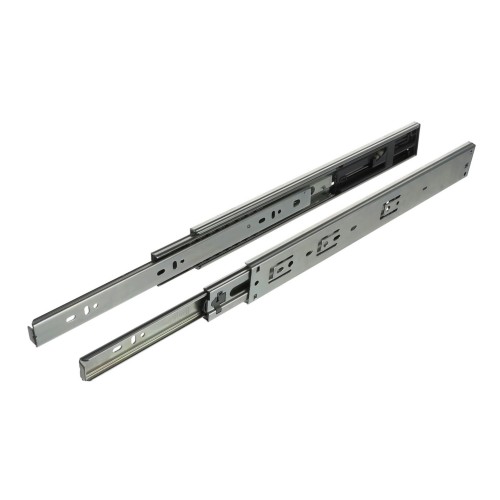 Prowadnica kulkowa cichy domyk H45 pełny wysuw 350 mm 30 kg Riex NB48