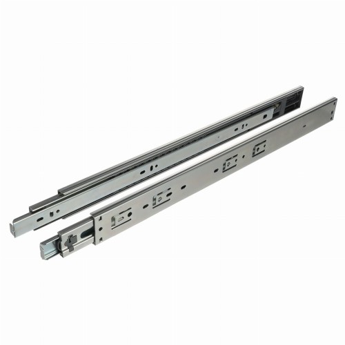 Prowadnica kulkowa cichy domyk H45 pełny wysuw 500 mm 30 kg Riex NB48