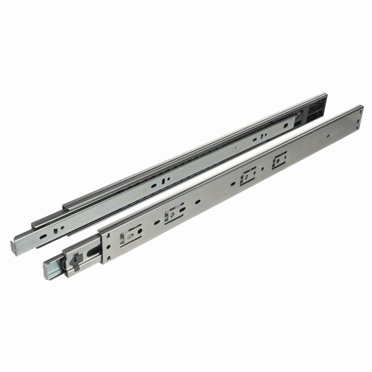 Prowadnica kulkowa cichy domyk H45 pełny wysuw 500 mm 30 kg Riex NB48