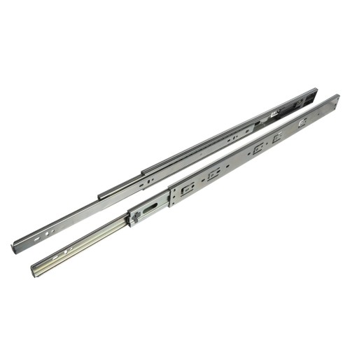 Prowadnica kulkowa cichy domyk H45 pełny wysuw 550 mm 30 kg Riex NB48