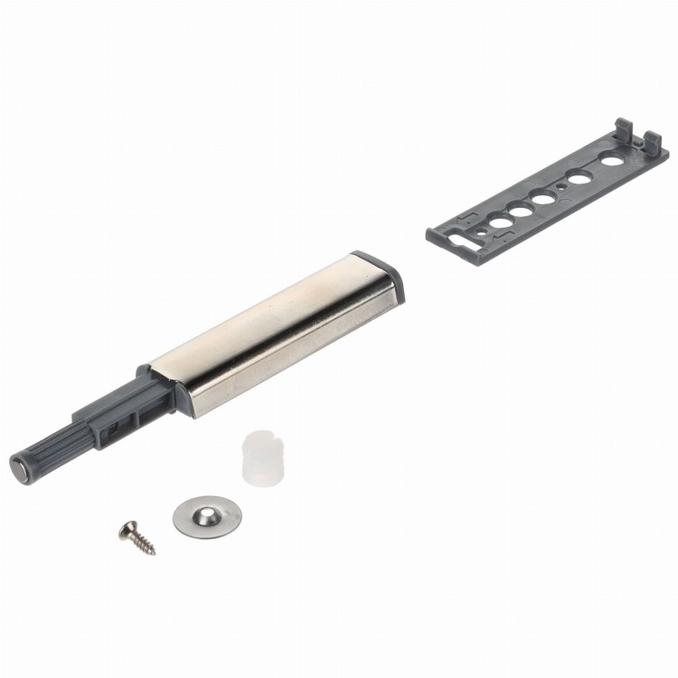 Odbojnik z magnesem zewnętrzny srebrny tip-on push for open Riex NK35