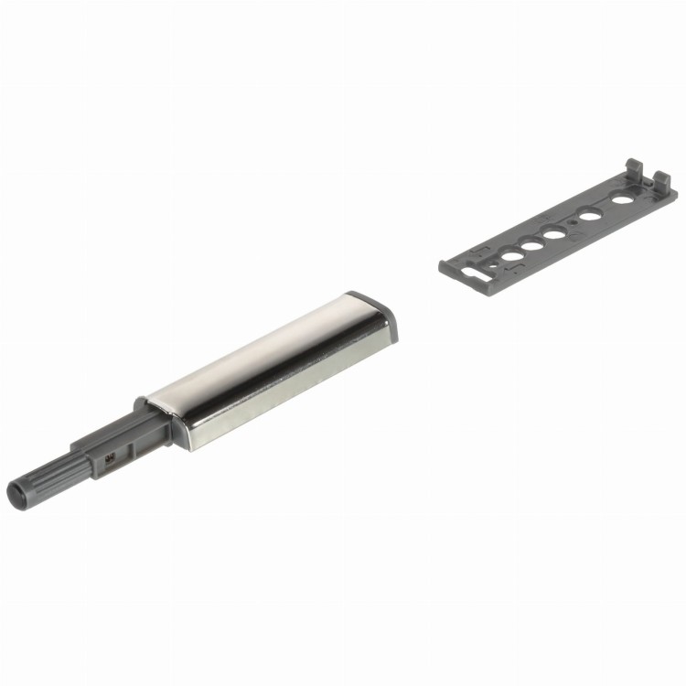 Odbojnik z gumką zewnętrzny srebrny tip-on push for open Riex NK35