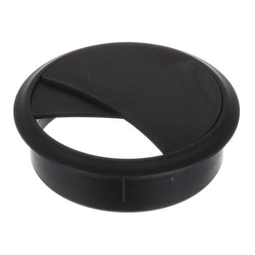 Przelotka do kabli okrągła 70 mm czarna z tworzywa sztucznego H20 Riex EK72