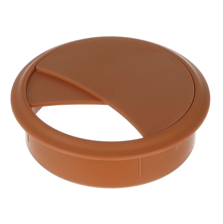 Przelotka do kabli okrągła 70 mm olcha z tworzywa sztucznego H20 Riex EK72
