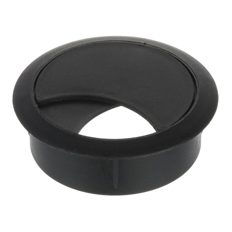 Przelotka do kabli okrągła 60 mm czarna z tworzywa sztucznego H20 Riex EK62