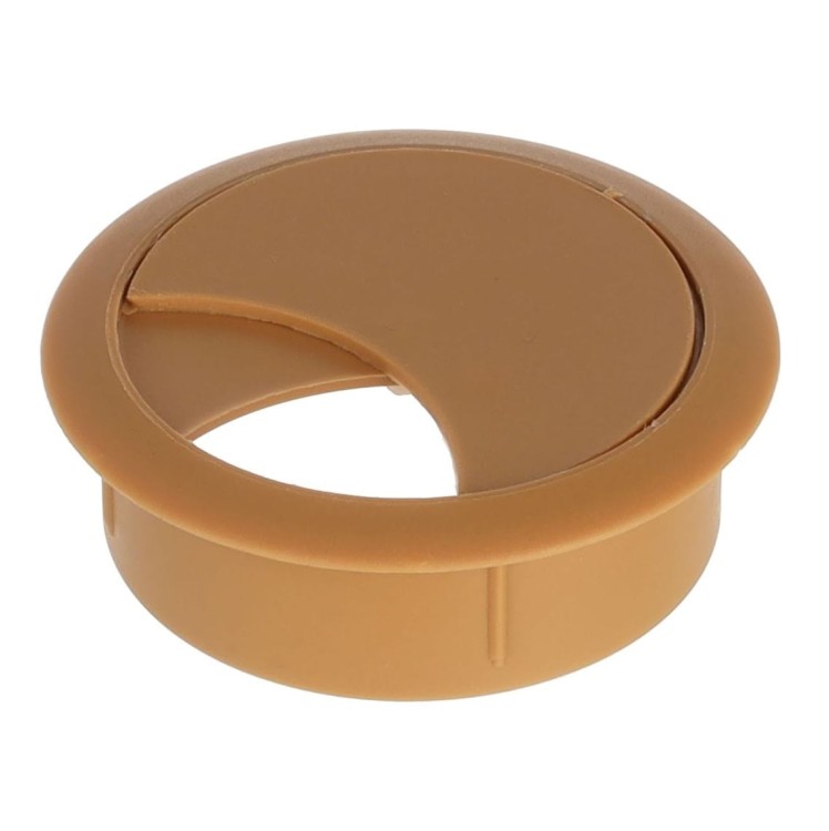 Przelotka do kabli okrągła 60 mm buk z tworzywa sztucznego H20 Riex EK62
