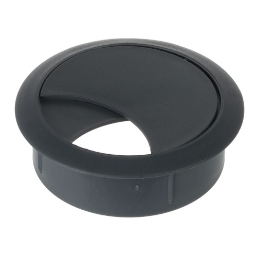 Przelotka do kabli okrągła 60 mm antracytowa z tworzywa sztucznego H20 Riex EK62