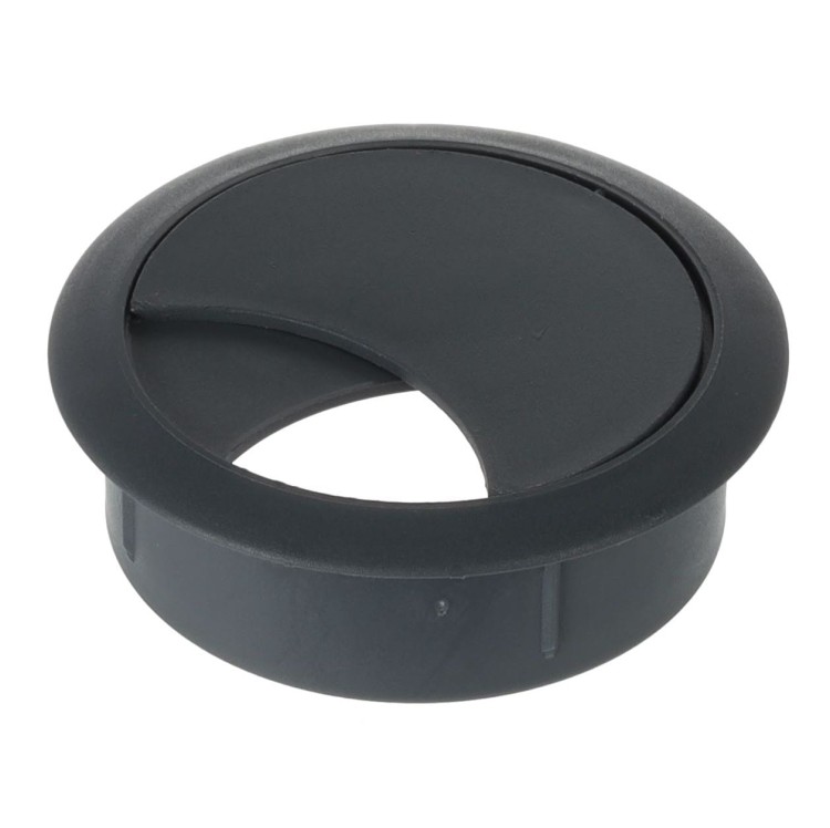 Przelotka do kabli okrągła 60 mm antracytowa z tworzywa sztucznego H20 Riex EK62