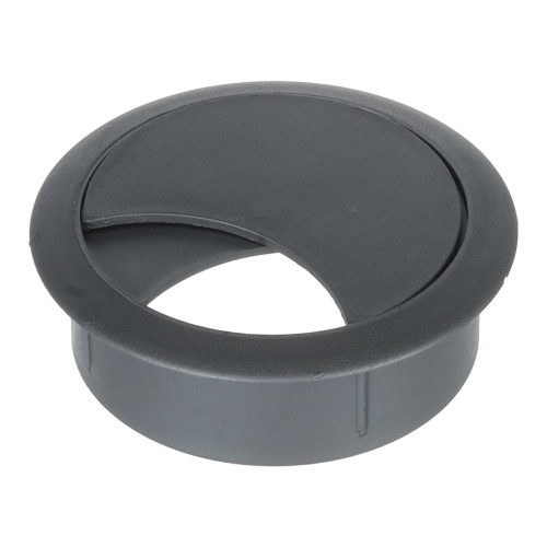 Przelotka do kabli okrągła 60 mm srebrna z tworzywa sztucznego H20 Riex EK62