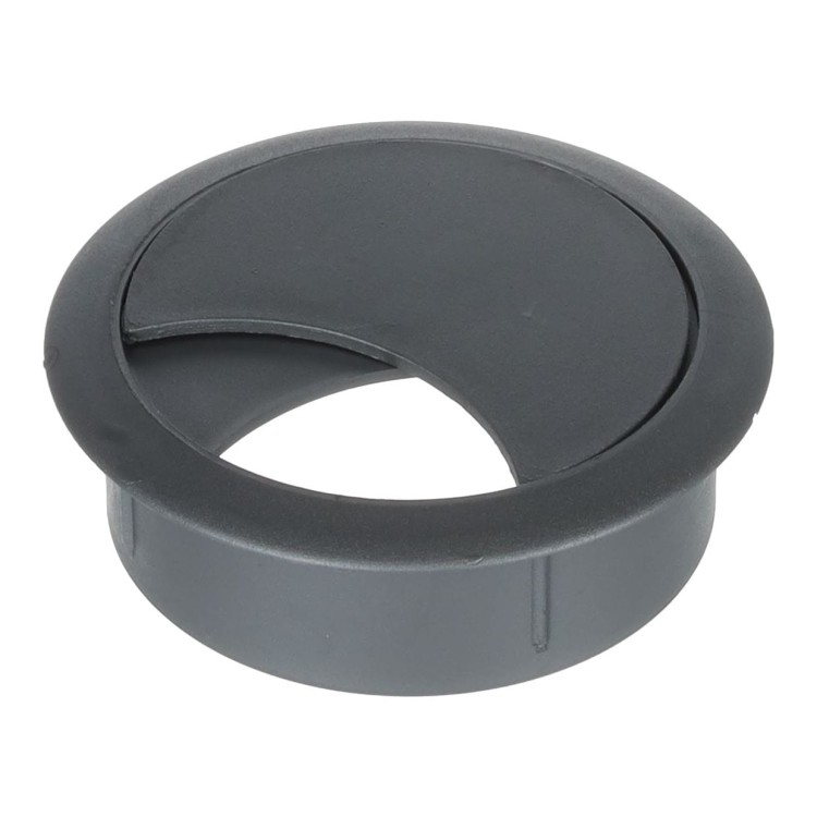 Przelotka do kabli okrągła 60 mm srebrna z tworzywa sztucznego H20 Riex EK62