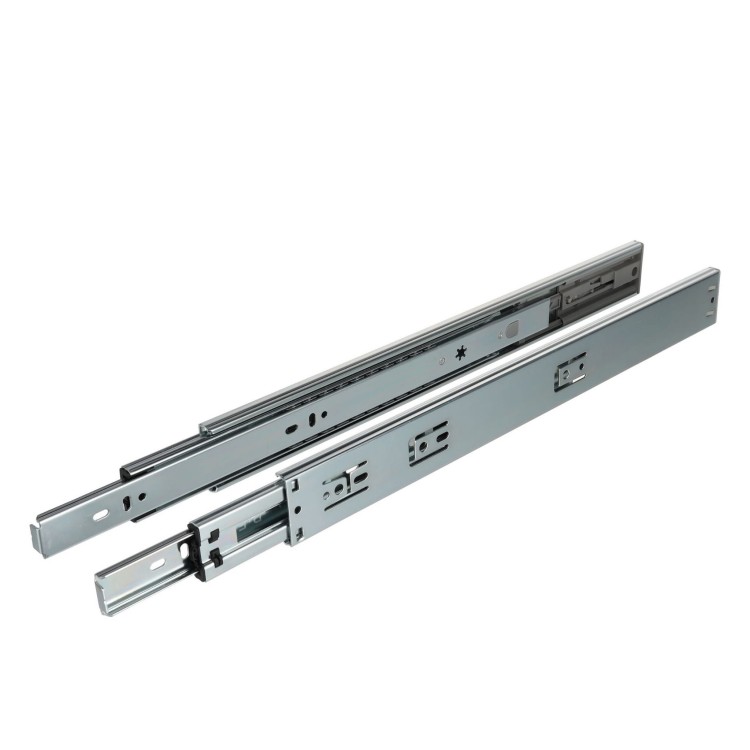 Prowadnica kulkowa push for open H45 pełny wysuw 400 mm 35 kg Riex NB51
