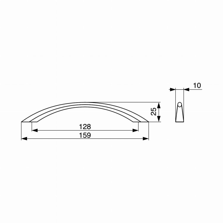 RiexTouch XH04 Uchwyt, 128 mm