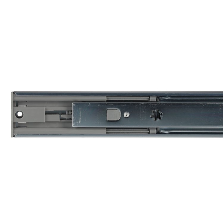 Prowadnica kulkowa push for open H45 pełny wysuw 550 mm 35 kg Riex NB51
