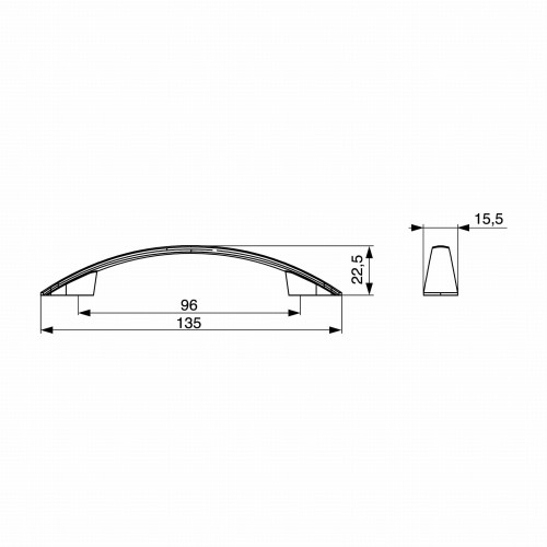 RiexTouch XH09 Uchwyt 96 mm