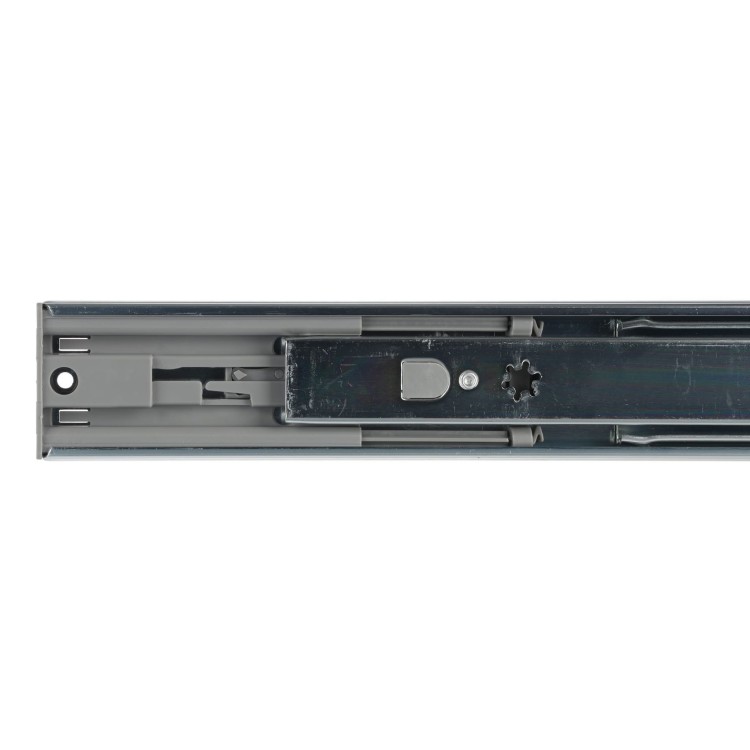 Prowadnica kulkowa push for open H45 pełny wysuw 600 mm 35 kg Riex NB51