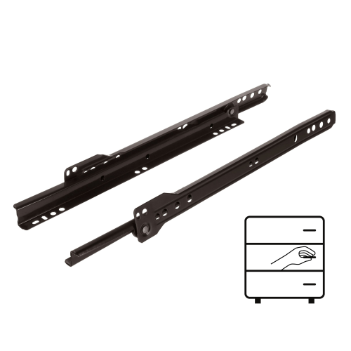 Prowadnica rolkowa 300 mm BRĄZOWA 20 kg Riex NR09
