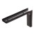 Wspornik do półek z plastikową zaślepką - brązowy 183x114x35mm Riex JK28