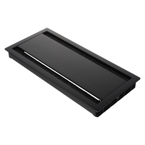 Przelotka do kabli aluminiowa czarna dwustronna ASA Exit Dual 2.0 316x148 mm H15