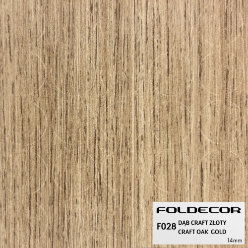 Zaślepki samoprzylepne fi14 dąb craft złoty (arkusz 25 szt.) FOLDECOR