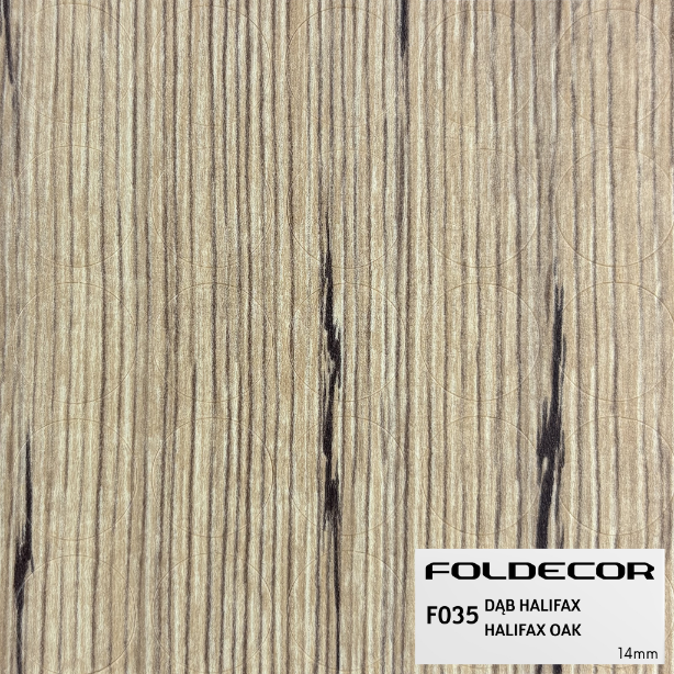 Zaślepki samoprzylepne fi14 dąb halifax (arkusz 25 szt.) FOLDECOR
