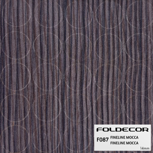 Zaślepki samoprzylepne fi14 fineline mocca (arkusz 25 szt.) FOLDECOR