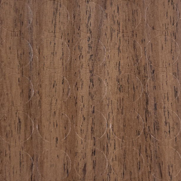Zaślepki samoprzylepne fi14 orzech średni (arkusz 25 szt.) FOLDECOR