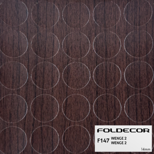 Zaślepki samoprzylepne fi14 wenge 2 (arkusz 25 szt.) FOLDECOR