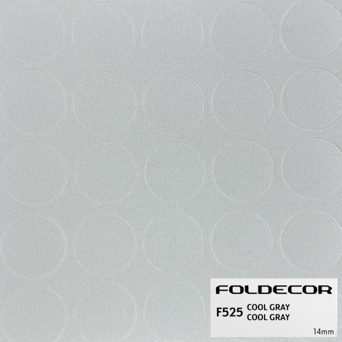 Zaślepki samoprzylepne fi14 cool gray (arkusz 25 szt.) FOLDECOR