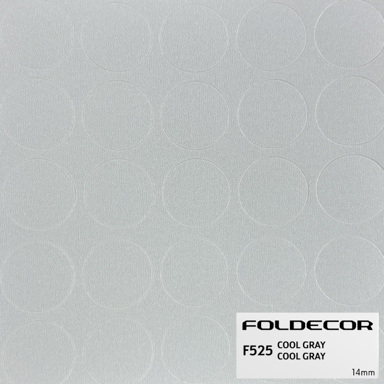 Zaślepki samoprzylepne fi14 cool gray (arkusz 25 szt.) FOLDECOR