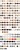 Zaślepki samoprzylepne fi14 len (arkusz 25 szt.) FOLDECOR