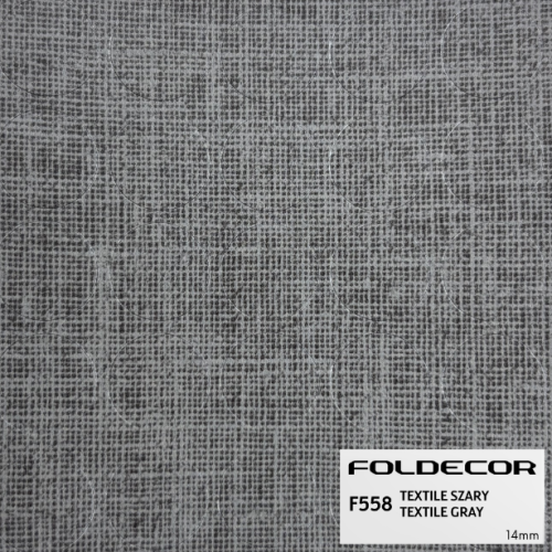 Zaślepki samoprzylepne fi14 textile szary (arkusz 25 szt.) FOLDECOR