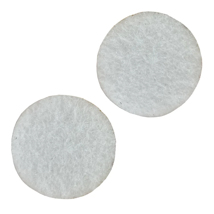 Podkładki filcowe samoprzylepne fi 70 białe 500 g/m2 (op. 2 szt.) BASIC