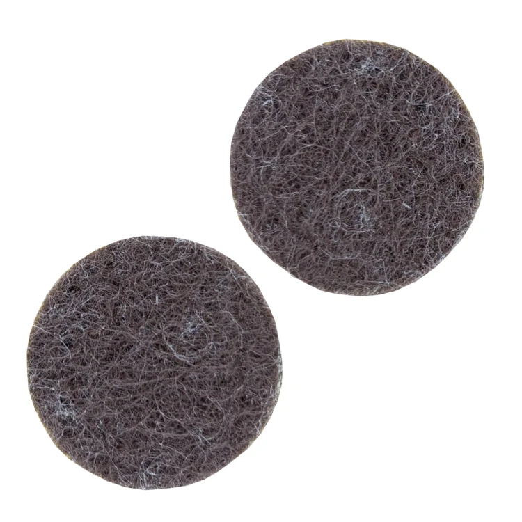 Podkładki filcowe samoprzylepne fi 70 brązowe 500 g/m2 (op. 2 szt.) BASIC