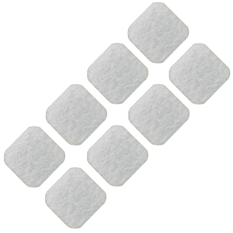 Podkładki filcowe samoprzylepne 34 x 34 białe 500 g/m2 (op. 8 szt.) BASIC