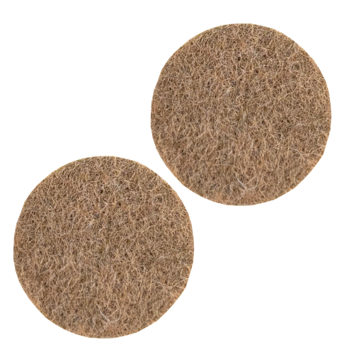 Podkładki filcowe samoprzylepne fi 70 brązowe 1500 g/m2 (op. 2 szt.) PREMIUM