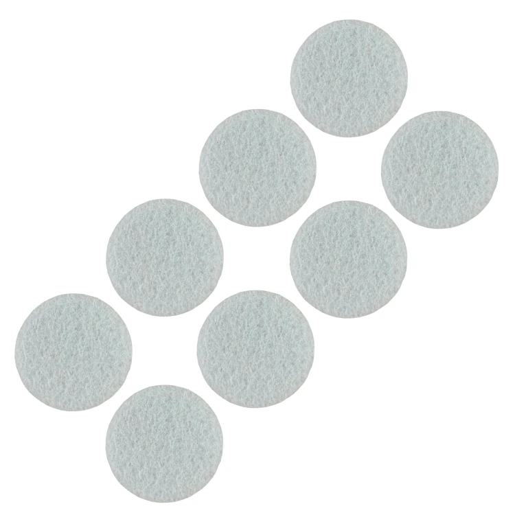 Podkładki filcowe samoprzylepne fi 34 białe 1500 g/m2 (op. 8 szt.) PREMIUM