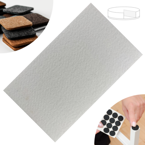 Podkładka filcowa samoprzylepna 310 x 200 biała 1500 g/m2 PREMIUM