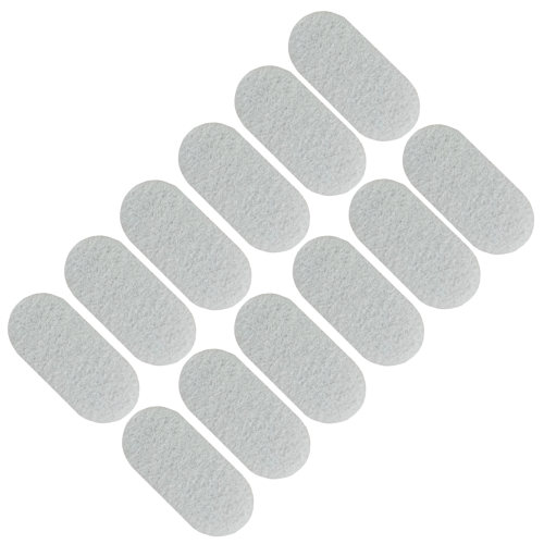 Podkładki filcowe samoprzylepne 44 x 20 białe 1500 g/m2 (op. 12 szt.) PREMIUM