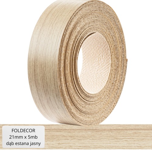 Obrzeże meblowe dąb lindberg melamina z klejem termotopliwym 21 mm (5 mb)