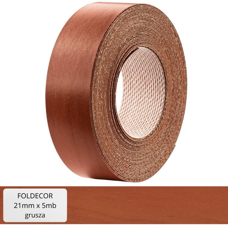 Obrzeże meblowe grusza melamina z klejem termotopliwym 21 mm (5 mb)