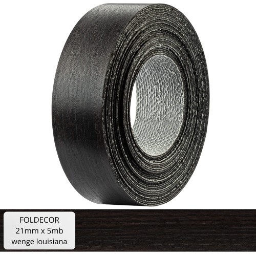 Obrzeże meblowe wenge louisiana melamina z klejem termotopliwym 21 mm (5 mb)