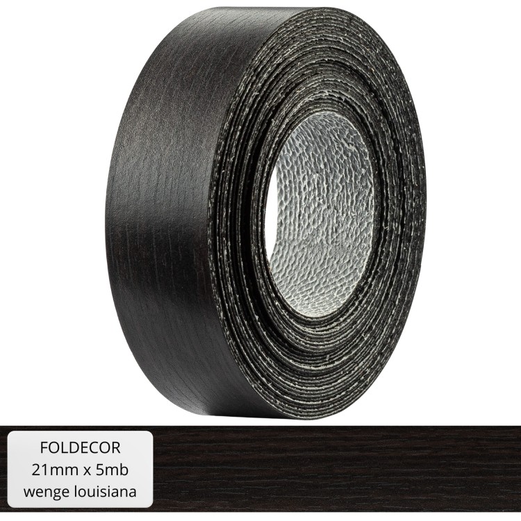 Obrzeże meblowe wenge louisiana melamina z klejem termotopliwym 21 mm (5 mb)