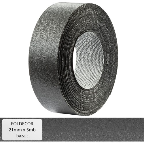 Obrzeże meblowe bazalt melamina z klejem termotopliwym 21 mm (5 mb)