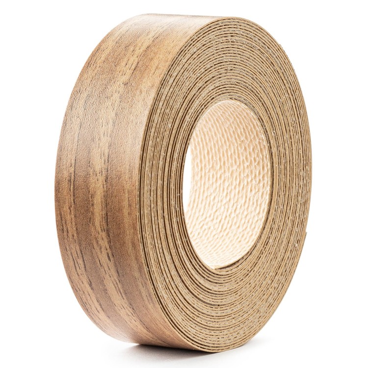 Obrzeże meblowe orzech jasny lyon melamina z klejem termotopliwym 21 mm (20 mb)
