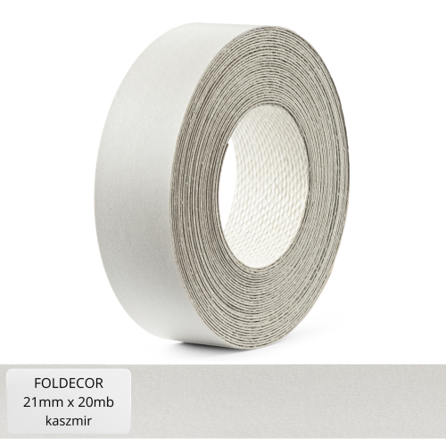 Obrzeże meblowe kaszmir melamina z klejem termotopliwym 21 mm (20 mb)