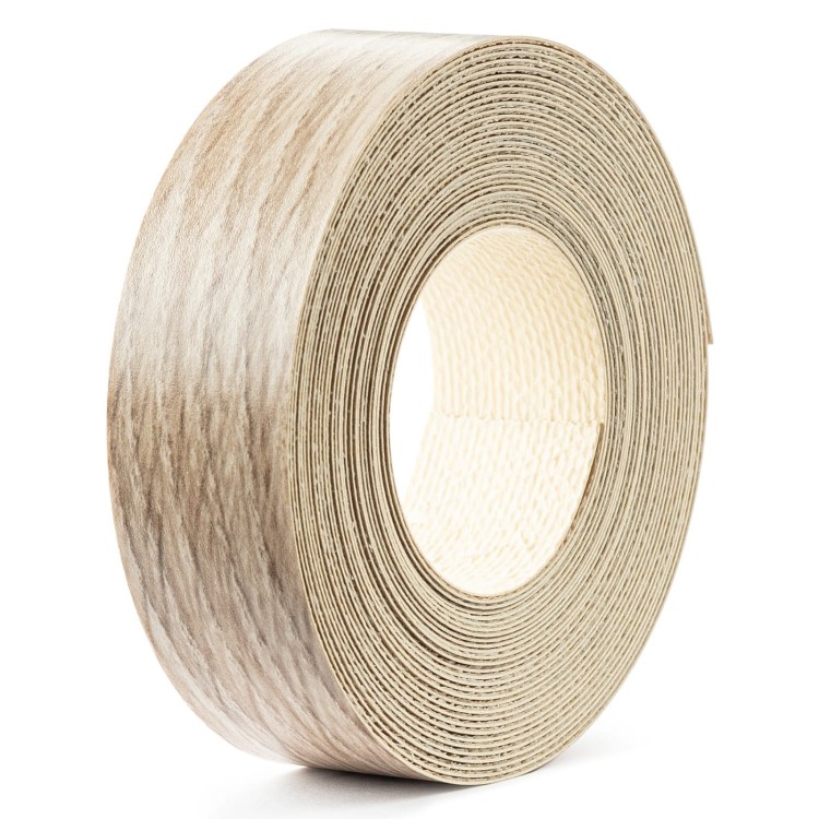 Obrzeże meblowe dąb sonoma jasny melamina z klejem termotopliwym 21 mm (50 mb)